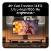 LG UltraGear Evo AI 32GX870B-B monitor gaming Tandem OLED 31,5 inch 4K 240Hz / FHD 480Hz, HDR500, USB-C 90W