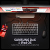 AXAGON HMC-KB-PT teclado USB-C 5Gbps (PT) hub 9 en 1