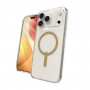 Funda Zagg Milan Snap para iPhone 17 Pro - Gold Glitter