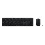 Lenovo Professional Conjunto inalámbrico de teclado y ratón - Distribución danesa, 1600 DPI, 2,4 GHz, Negro