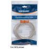 Intellinet cable de red Cat6 U/UTP, 1,5 m, gris