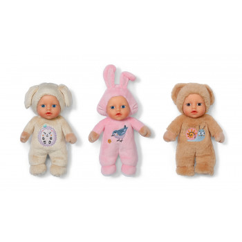 ZAPF CREATION Baby born for babies Cutie 3 Assorted 18cm Muñeca de tela