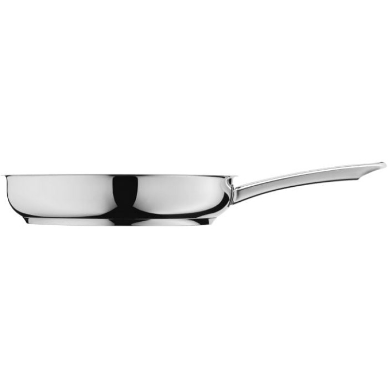 SILIT Calabria Set de sartenes 24 y 28 cm acero inoxidable con mangos negros