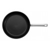 SILIT Calabria Set de sartenes 24 y 28 cm acero inoxidable con mangos negros