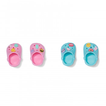 ZAPF CREATION BABY born zapatos de baño con púas, 2 pares, para muñecas de 43 cm
