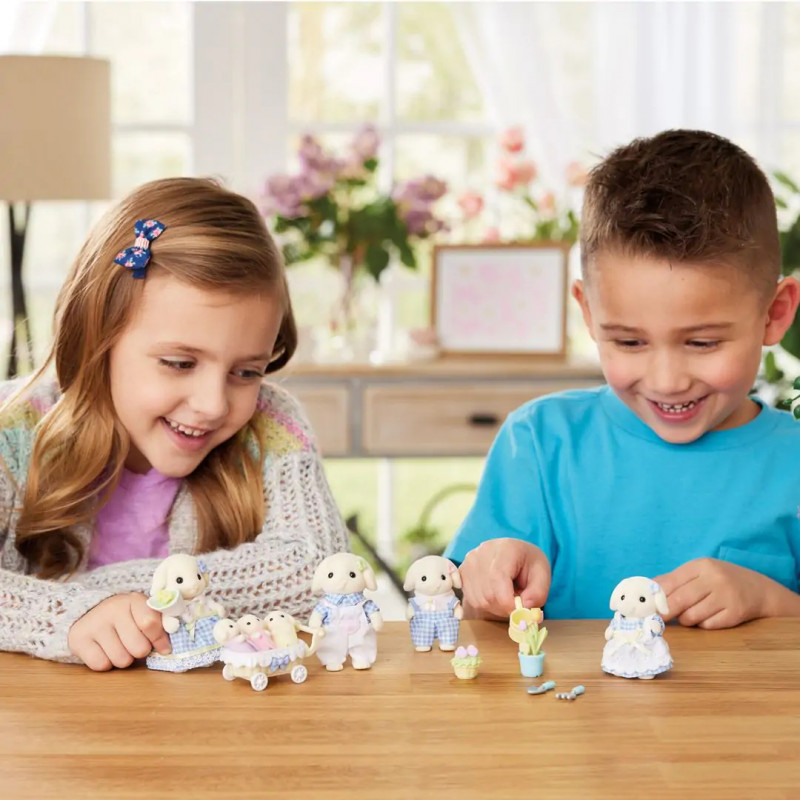 EPOCH Sylvanian Families - set de juego de flores y jardín con figuras