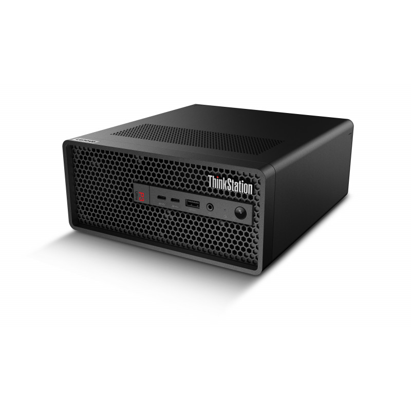 Estación de trabajo Lenovo ThinkStation P3 Ultra Gen 2 30J5 SFF - Intel Core Ultra 9 285 vPro, 64GB DDR5, 512GB SSD NVMe, NVIDIA RTX PRO 2000 12GB, Windows 11 Pro, negro