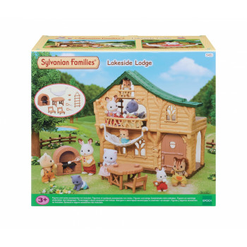 EPOCH Sylvanian Families Set de juego Lakeside Lodge