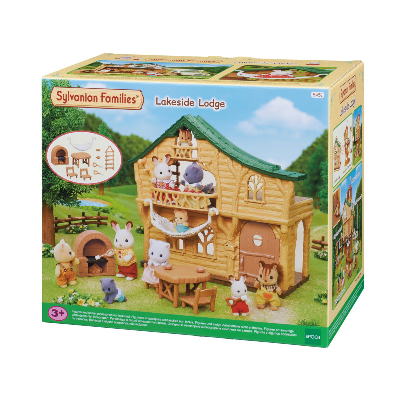 EPOCH Sylvanian Families Set de juego Lakeside Lodge