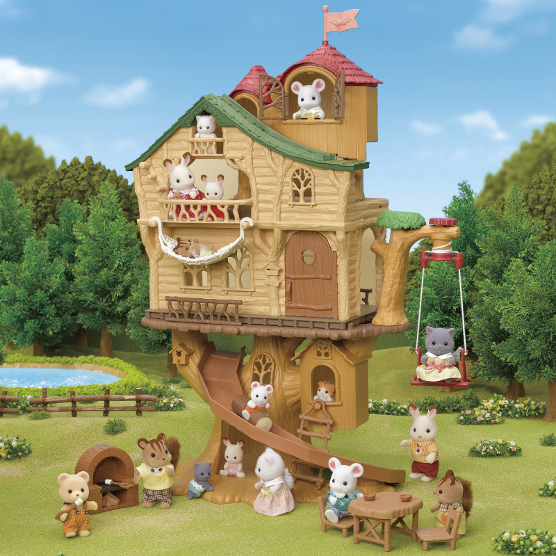 EPOCH Sylvanian Families Set de juego Lakeside Lodge