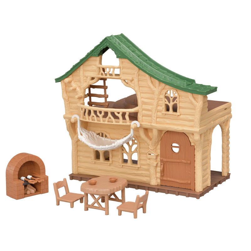 EPOCH Sylvanian Families Set de juego Lakeside Lodge