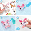 EPOCH Aquabeads Craft Studio Set de iniciación – Más de 800 cuentas activadas por agua en 12 colores, bandeja de diseño reutilizable, bolígrafo de cuentas y pulverizador, sin calor ni pegamento, set creativo de arte con cuentas para niños a partir de 4 años