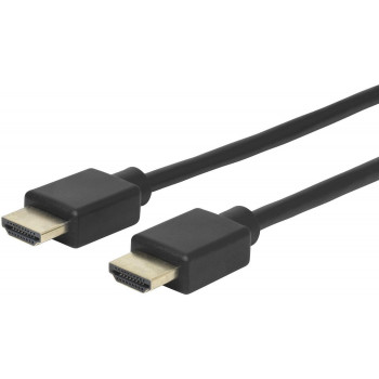 ESTUFF cable HDMI 1.4 High-Speed con Ethernet 5m 4K 3D ARC negro