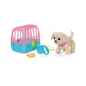 ZAPF CREATION BABY born Mi perro Lucky con caja