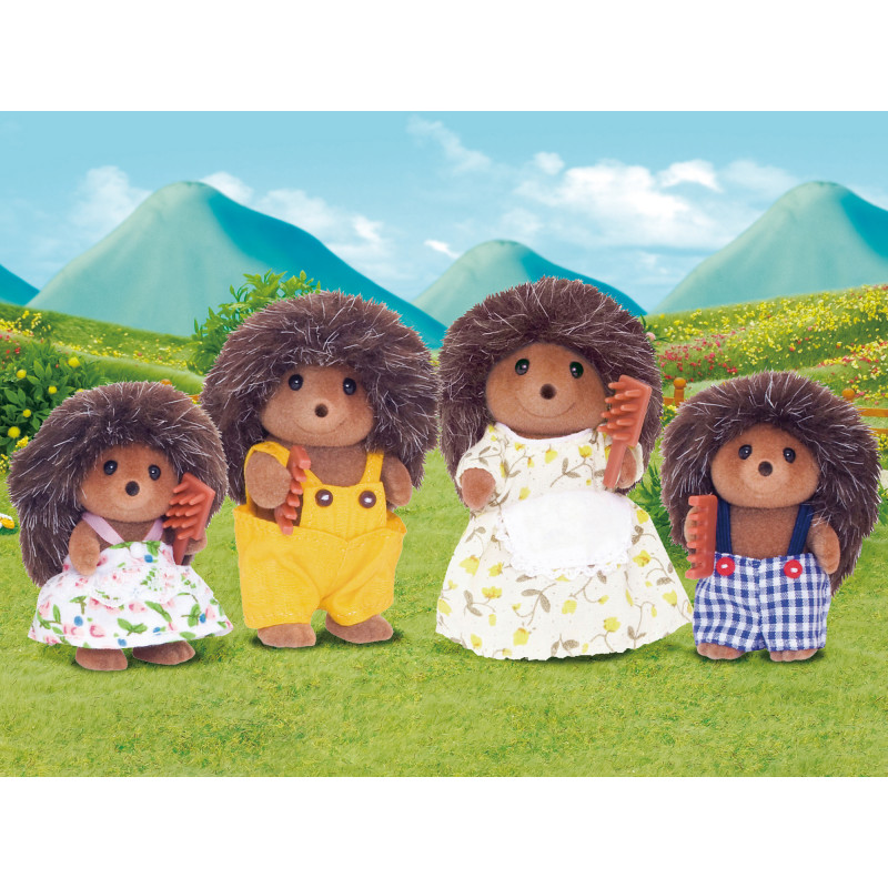 Set de figuras Familia Erizo Sylvanian Families 4018