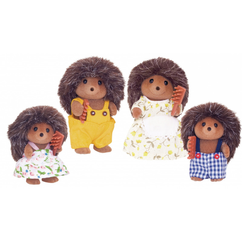 Set de figuras Familia Erizo Sylvanian Families 4018