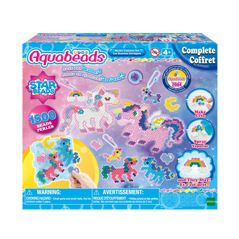EPOCH Aquabeads Set de manualidades Mystical Unicorn