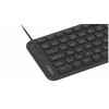 Contour Design CDKBBALPN21500 teclado compacto de tijera con cable, distribución nórdica, negro