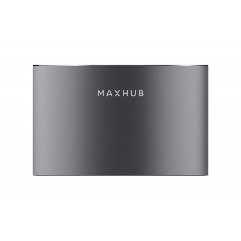 GUANGZHOU SHIRUI MAXHUB PB02 Soporte magnético para dongles WT01/WT02 de screen-sharing inalámbrico – Negro ABS