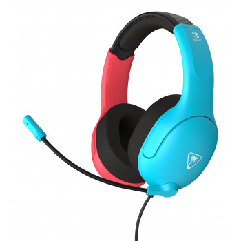 Turtle Beach Airlite Fit auriculares gaming con cable - azul neón y rojo TBS-8002-25