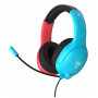 Turtle Beach Airlite Fit auriculares gaming con cable - azul neón y rojo TBS-8002-25