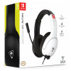 Turtle Beach Airlite Fit auriculares NS negros y blancos - auriculares gaming over-ear con cable y micrófono flip-to-mute