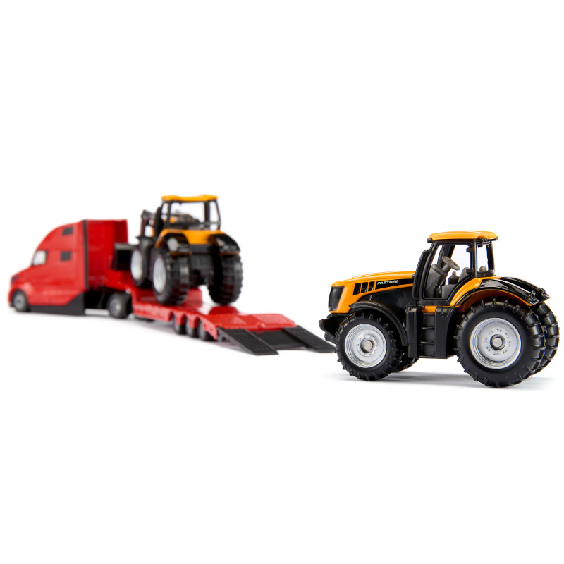 SIKU 1785 SUPER Volvo camión con tractores JCB