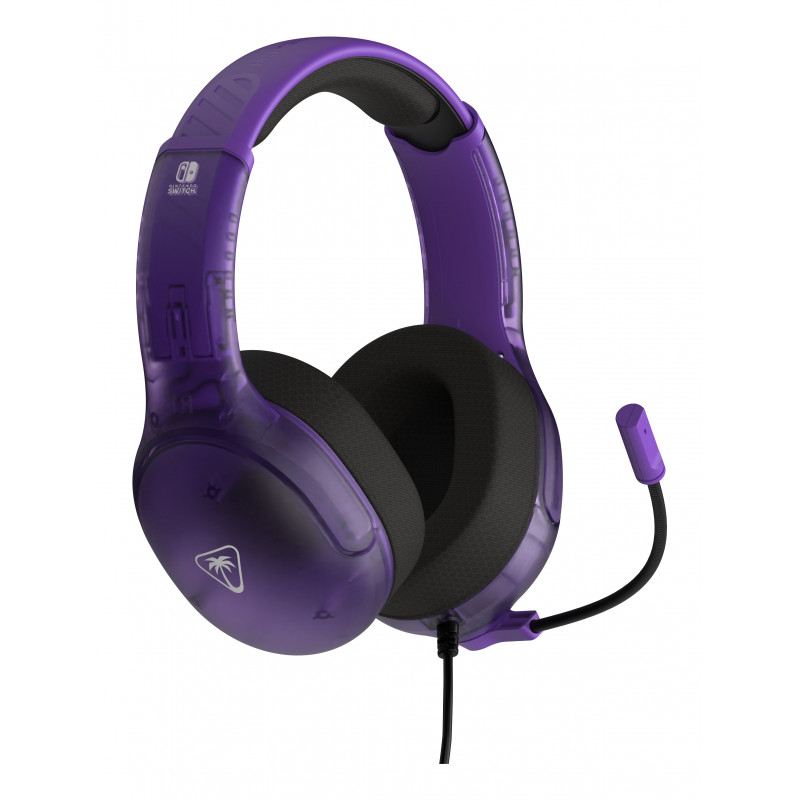 Turtle Beach Airlite Fit auriculares gaming con cable para Nintendo Switch - Ghost lila TBS-8002-45