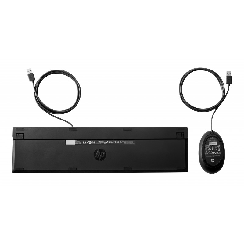Conjunto de teclado y ratón con cable HP Desktop 320MK, distribución rusa, Negro 9SR36AA#ACB