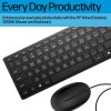 Conjunto de teclado y ratón con cable HP Desktop 320MK, distribución rusa, Negro 9SR36AA#ACB