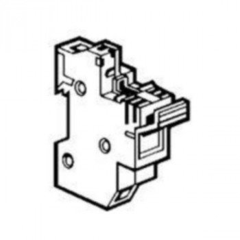 LEGRAND 21501 seccionador portafusibles SP51, 1 polo, 32 A, 400 V AC, para fusibles cilíndricos de 10x38 mm, montaje en carril DIN