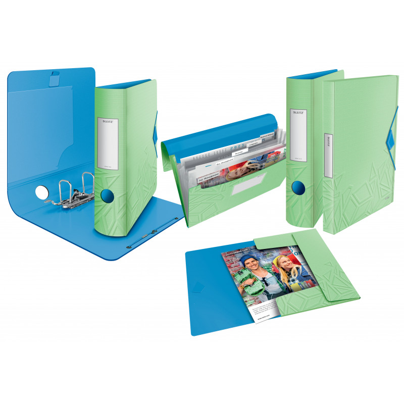LEITZ Active Urban Chic archivador A4 82 mm verde claro (1116-00-50)