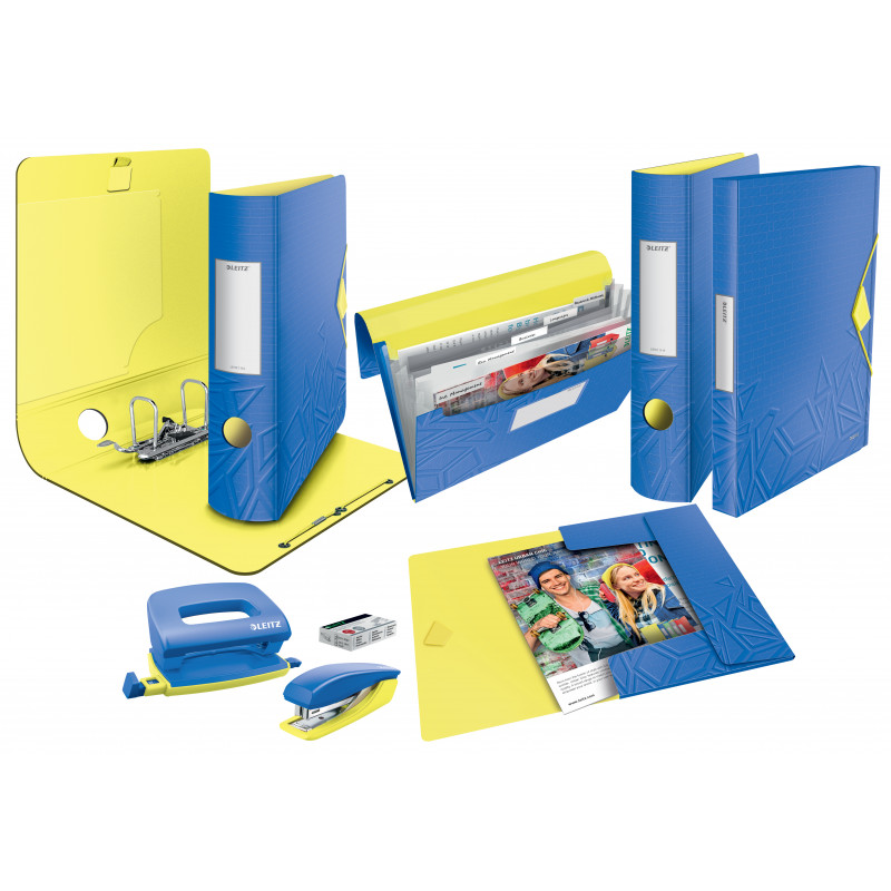 LEITZ Active Urban Chic archivador A4 82 mm Stratos gris espuma de polietileno acabado dúo 1116-00-32