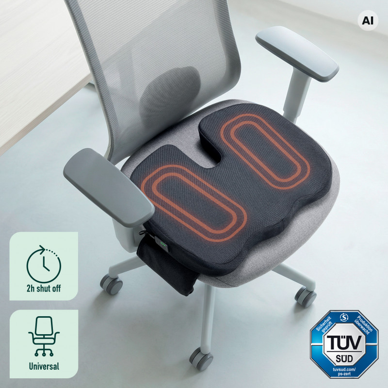 LEITZ iComfi Ergo cojín térmico gris oscuro 51920089
