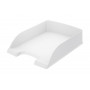 LEITZ Plus Bandeja de correspondencia estándar A4 blanco, poliestireno, apilable, pack de 5 (5227-00-01)