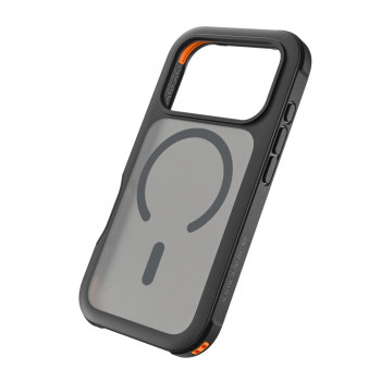 Black Rock Robust Hybrid Magnetic Funda para Apple iPhone 17 Pro, Negro 00016046