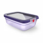 EMSA ONE CLICK recipiente para conservación 1,2L violeta 3110601754