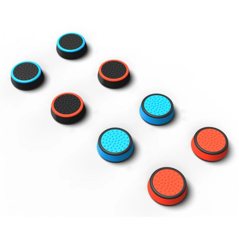 uRage Control Stick Caps Set Colors 8en1 para Nintendo Switch 2, multicolor (00115537)
