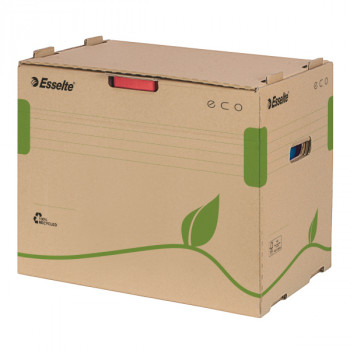 Esselte caja de archivo ECO para archivadores, cartón reciclado marrón, 1 ud. (623920)