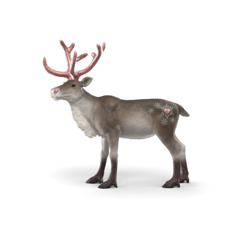 Schleich 75004 Figura LED reno navideño oro rosa