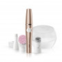 Braun FaceSpa Pro 921 depiladora facial 3 en 1, cepillo de limpieza y dispositivo de tonificación, bronce-blanco