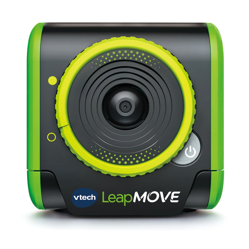 VTech LeapMOVE pulsera de actividad para niños con juegos y desafíos, LCD en color, resistente a salpicaduras, recargable, azul/verde 80-618704