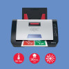 Set de plastificadora GBC Velocity A4 con 10 fundas, plastificado en caliente, 2 rodillos, anti-atasco, negro 4410076