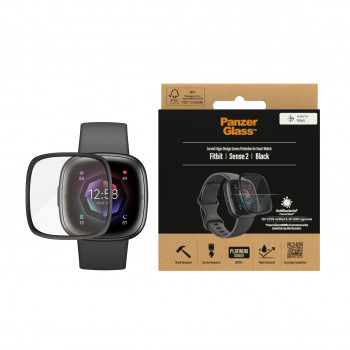 PanzerGlass protector de pantalla para Fitbit Sense 2 negro PanzerGlass 3667