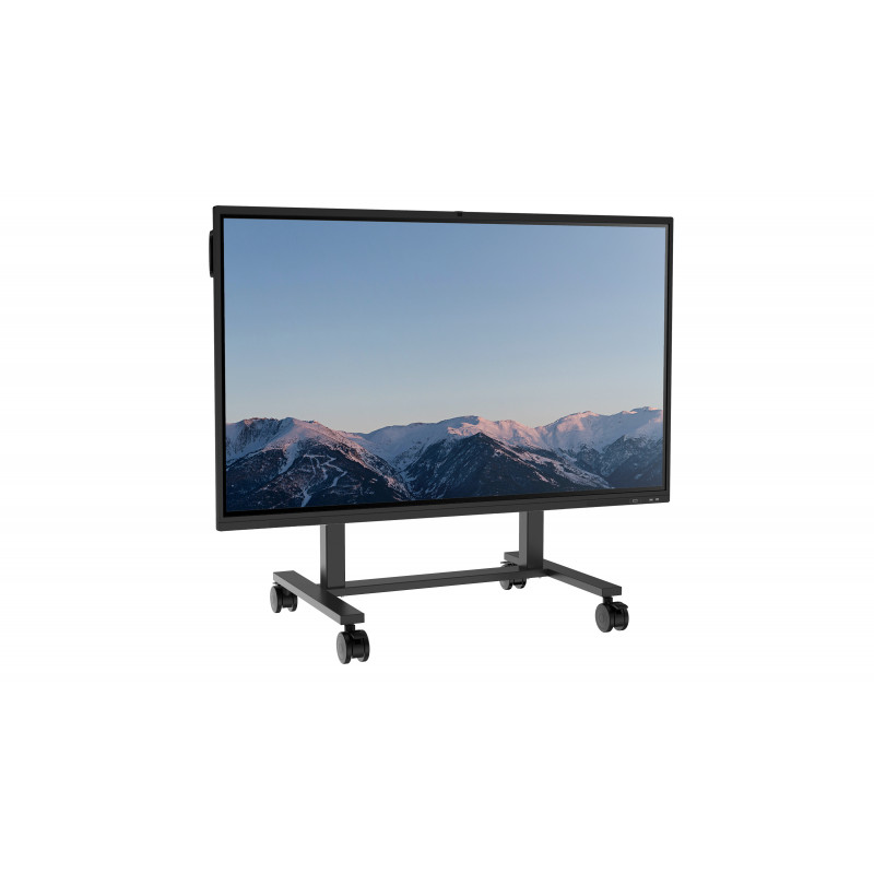 MAXHUB EST09 Soporte móvil para pantallas de 55 inch-86 inch, 120 kg de carga, VESA hasta 900x600, negro