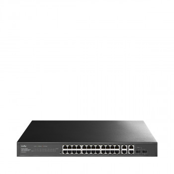 Cudy GS1028ES2 switch Gigabit Ethernet de 26 puertos con 2 combo SFP