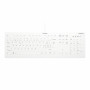 CHERRY DIGITAL HEALTH Active Key AK-C8112 Teclado médico lavable, tamaño completo, USB, QWERTZ, blanco AK-C8112-US-W/CH
