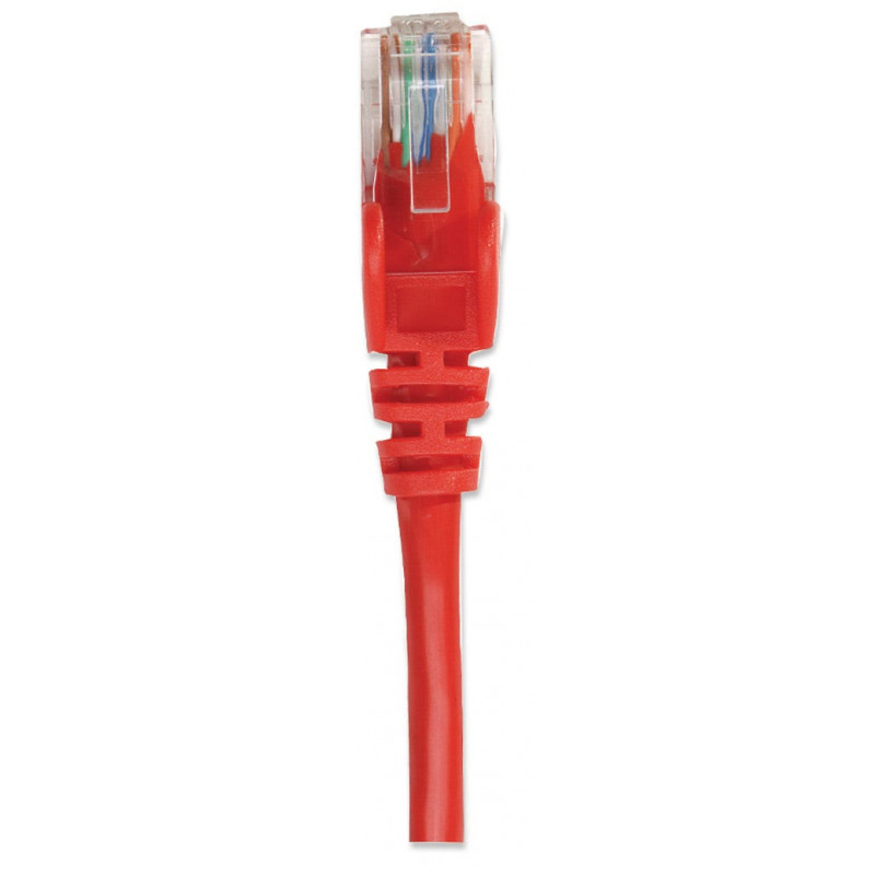 Intellinet cable de red Cat6 UTP, 2x RJ45, moldeado, 7,5 m, rojo (342193)