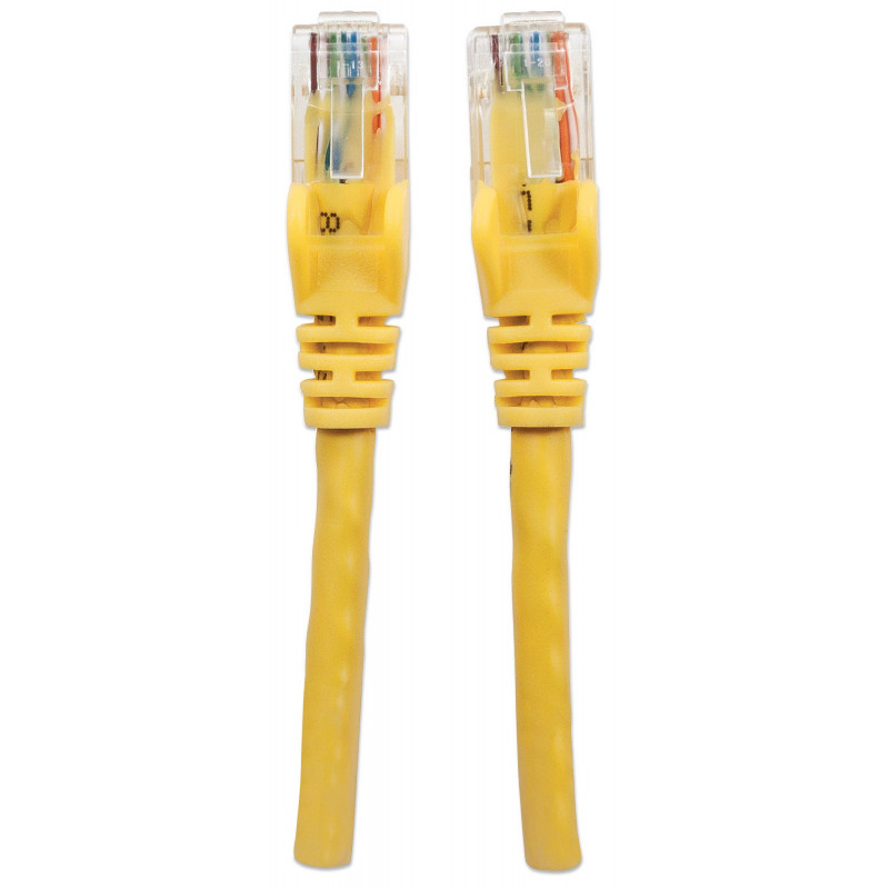 Intellinet cable de red Cat6 UTP, 2 x RJ-45, moldeado, 7,5 m, amarillo (342391)