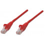 Cable de red Cat6 UTP Intellinet, RJ45, moldeado, 1,5 m, rojo 342155